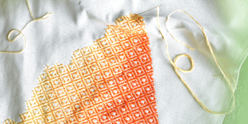 四国香川県、南部菱刺し習い事002